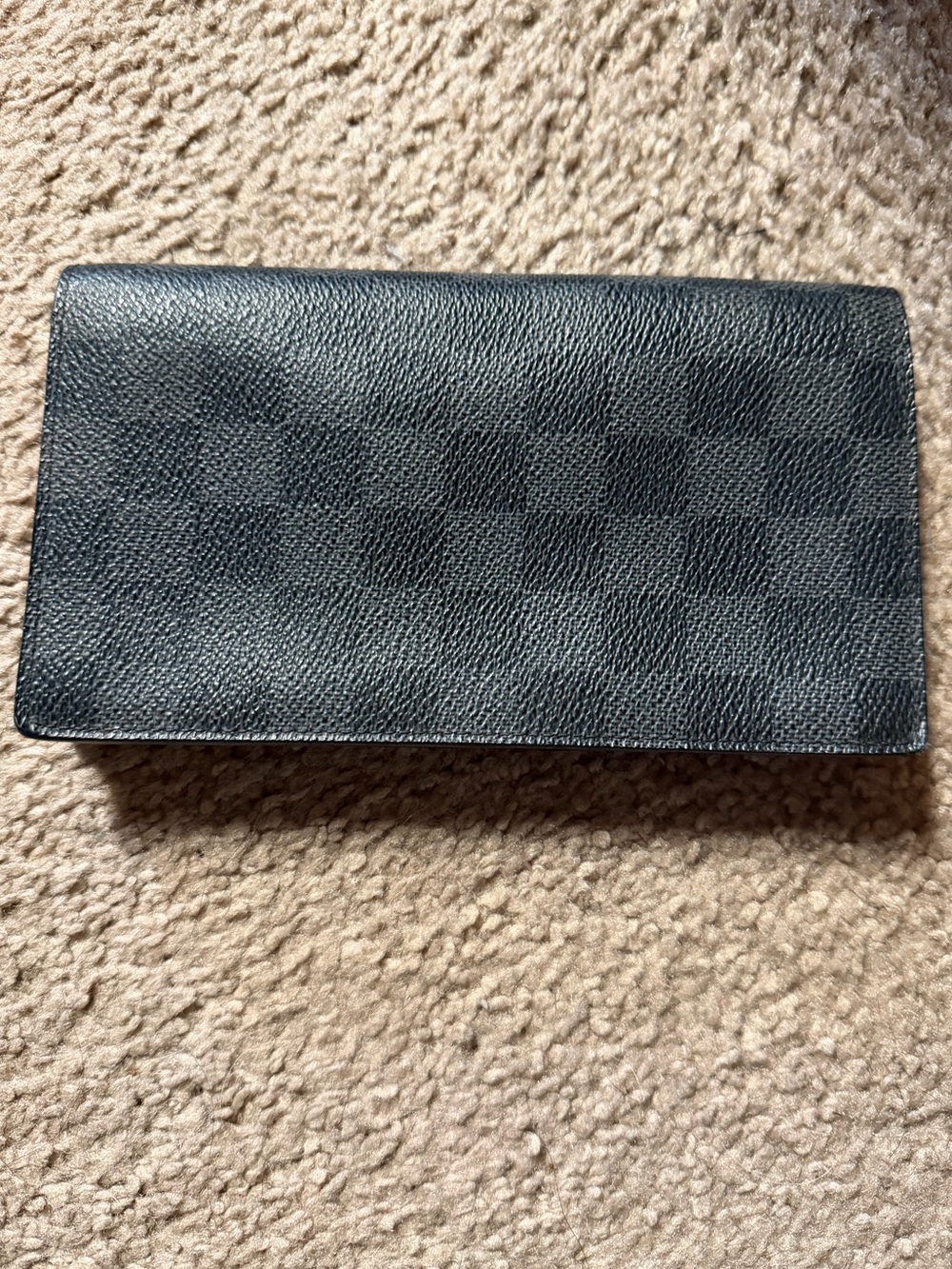 Louis Vuitton Black Damier wallet